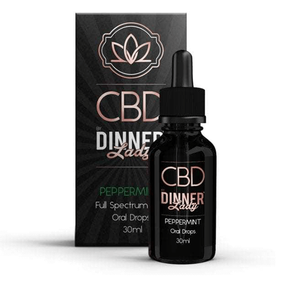 CBD Dinner Lady Oral Tincture Peppermint 30ml