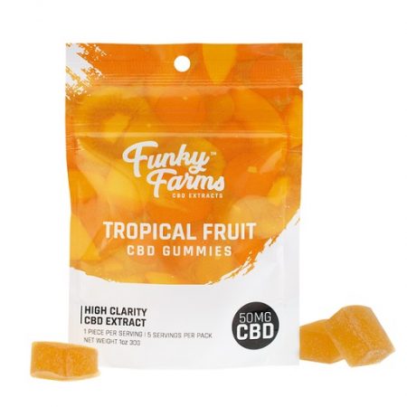 FF Tropical CBD Gummies 1pk