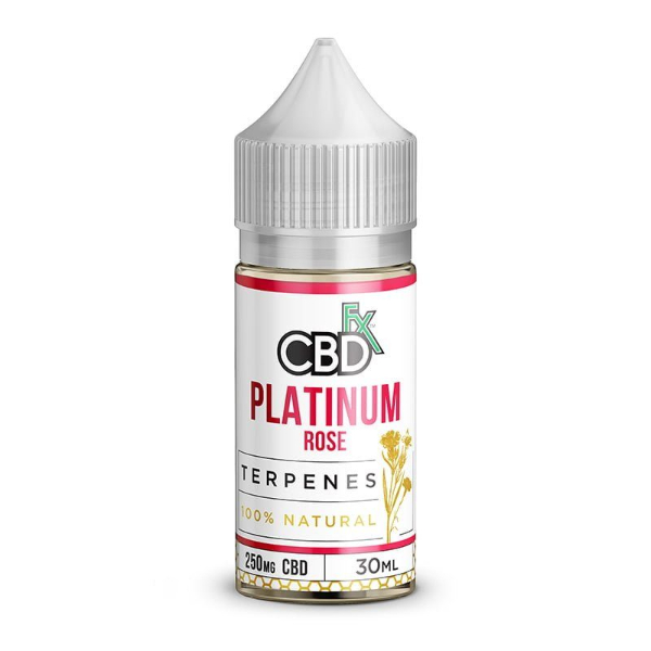 CBDfx Platinum Rose CBD Terpenes Oil 30ml