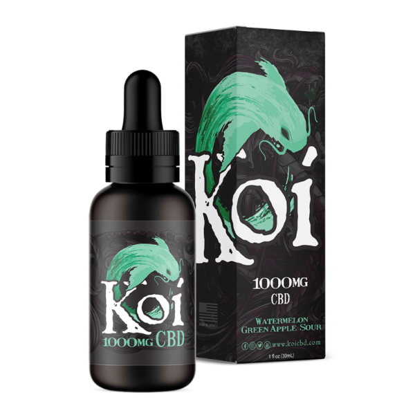 Koi CBD Vape Oil Watermelon Green Apple Sour 30ml