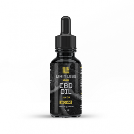 Limitless Cbd Oil Lemon Flavor 250 Mg