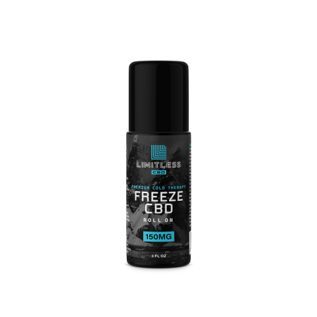 Limitless CBD Freeze Roll On 150 mg Front View 1