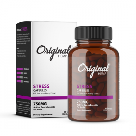 Original hemp stress capsule