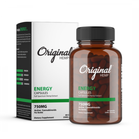 Original hemp energy capsules