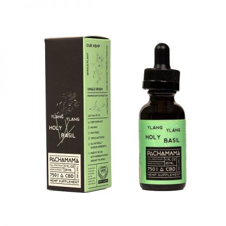 Pachamam Ylang Ylang Holy Basil Cbd Tincture 750