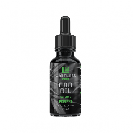 Limitless Cbd Oil Natural Flavor 250 Mg