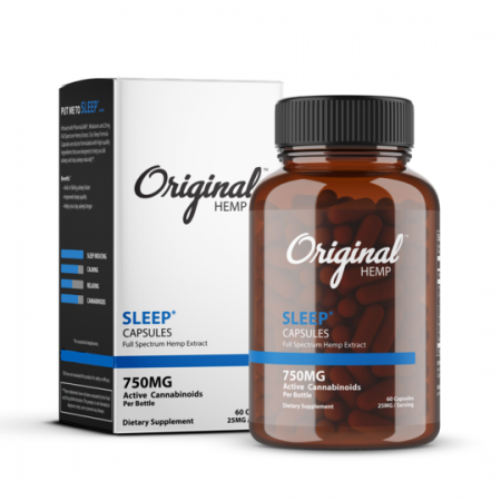 Original hemp sleep capsules