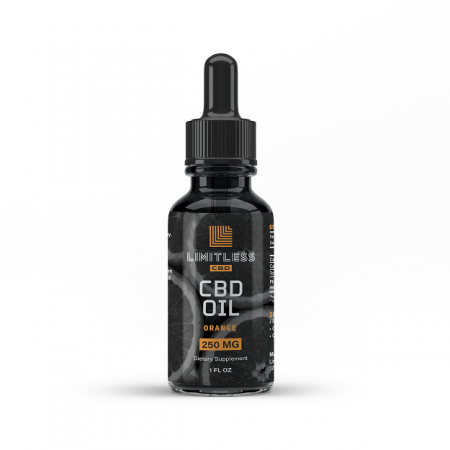 Limitless Cbd Oil Orange Flavor 250 Mg