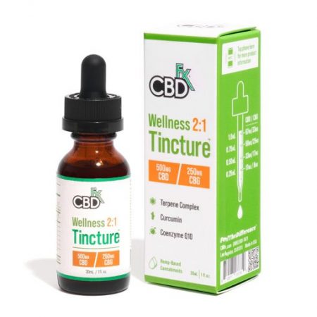 CBDFx Wellness Tincture 500Mg