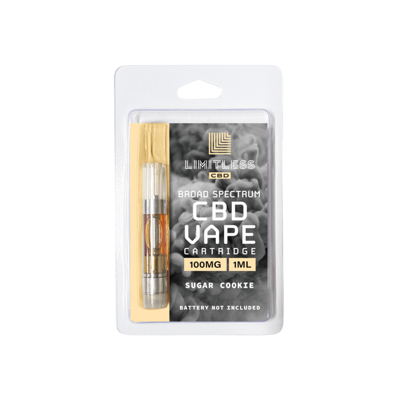 Limitless CBD Vape Cartridge Sugar Cookie100mg