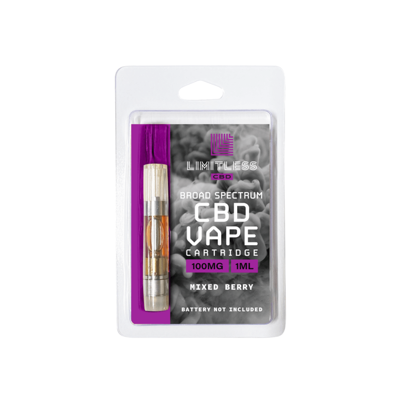 Limitless Cbd Vape Cartridge Mixed Berry