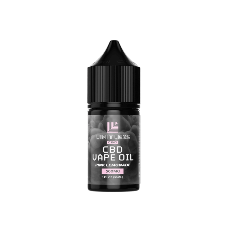 Limitless Cbd Vape Oil Pink Lemonade Flavor 500mg