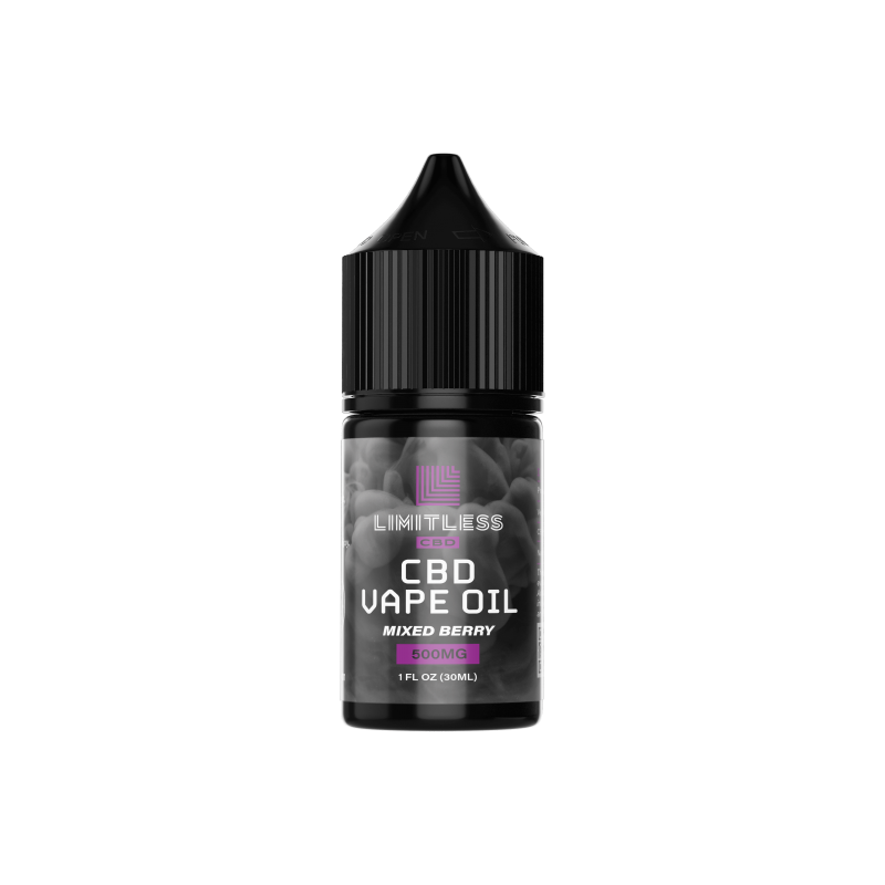 Limitless Cbd Vape Oil Mixed Berry Flavor 500 Mg