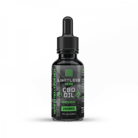 Limitless CBD Oil Natural Flavor 250mg