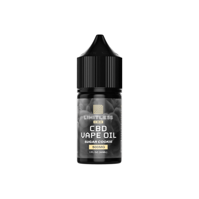 Limitless Cbd Vape Oil Sugar Cookie Flavor 500 Mg